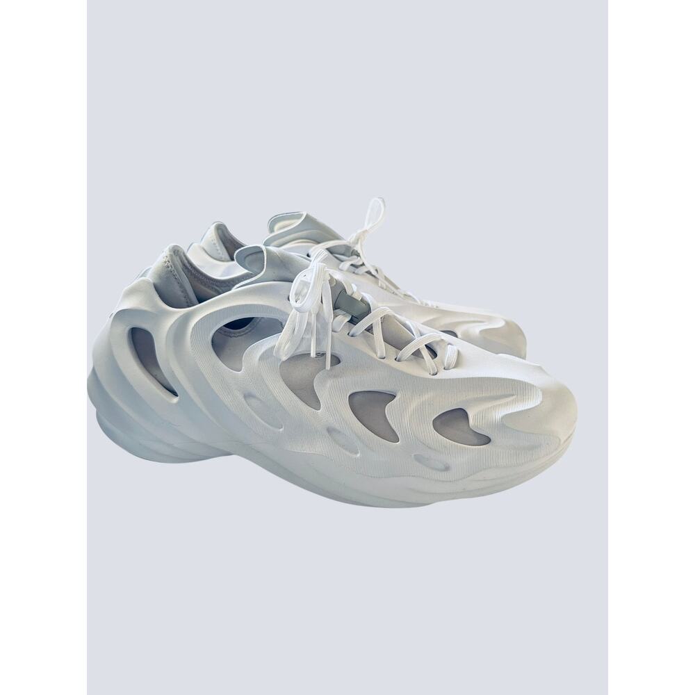 Adidas Adiplus Men's White Athlectic Sneakers Size 11.5 Lace Up A Casual Shoes - Picture 2 of 7